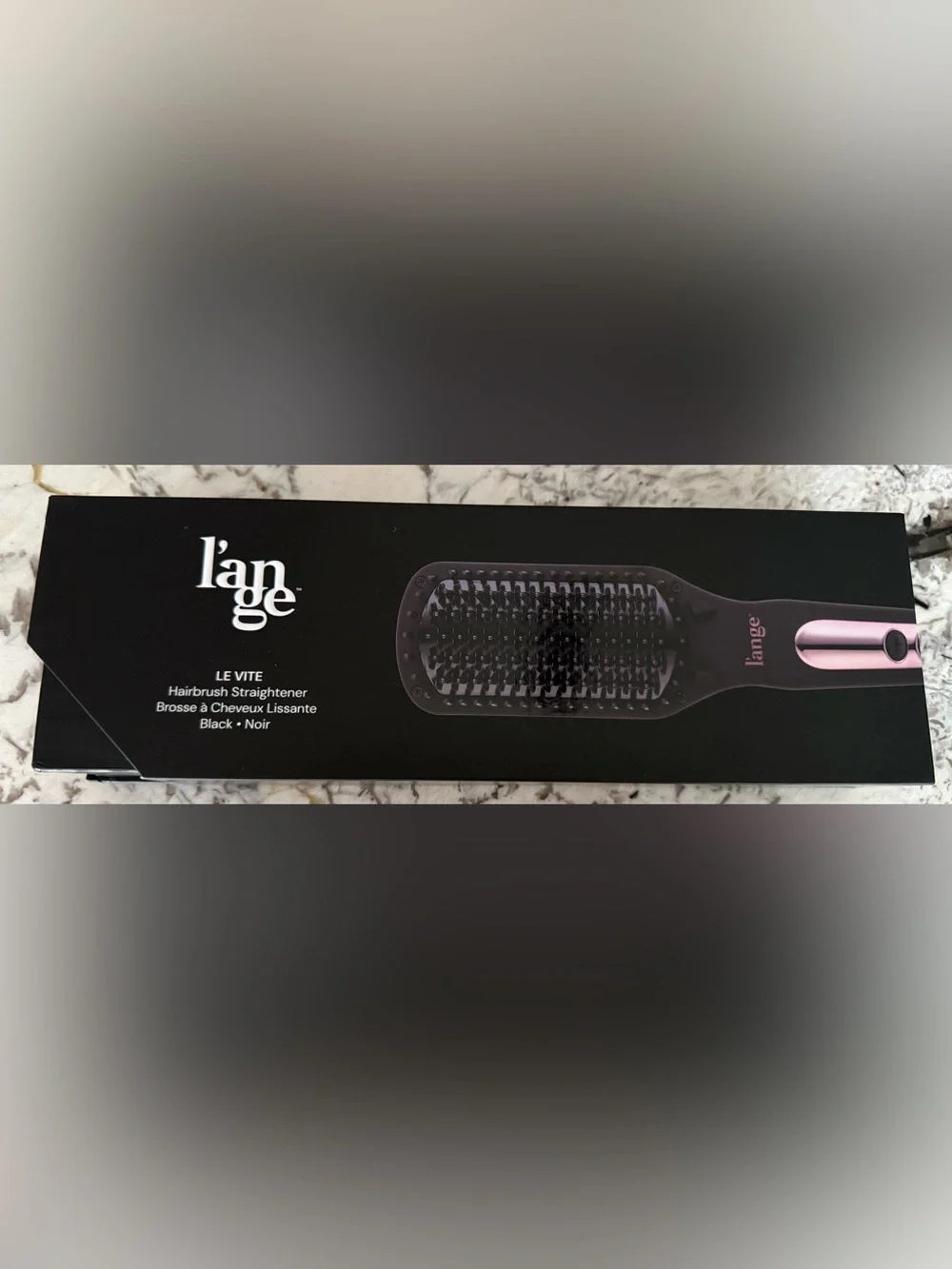l’ange LE VITE Hairbrush Straightener New NIB